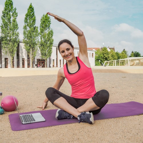 Kerstin Goldstein online Personal Trainerin im Interview im FiBloKo Podcast