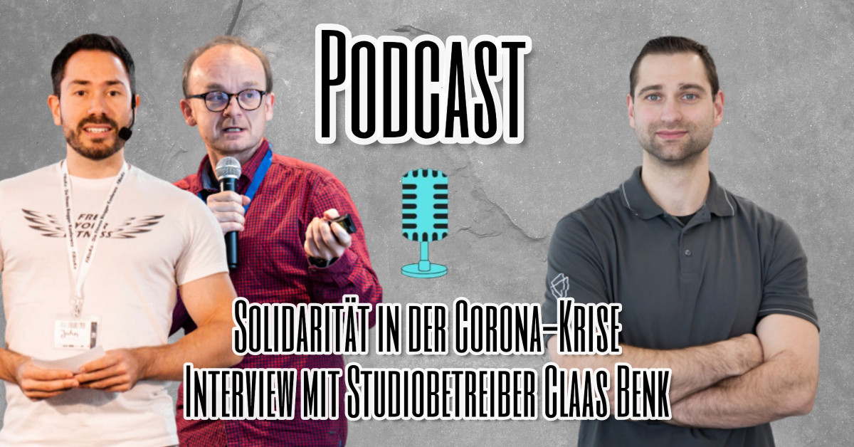 Solidarität in der Corona-Krise Interview mit Studiobetreiber Claas Benk