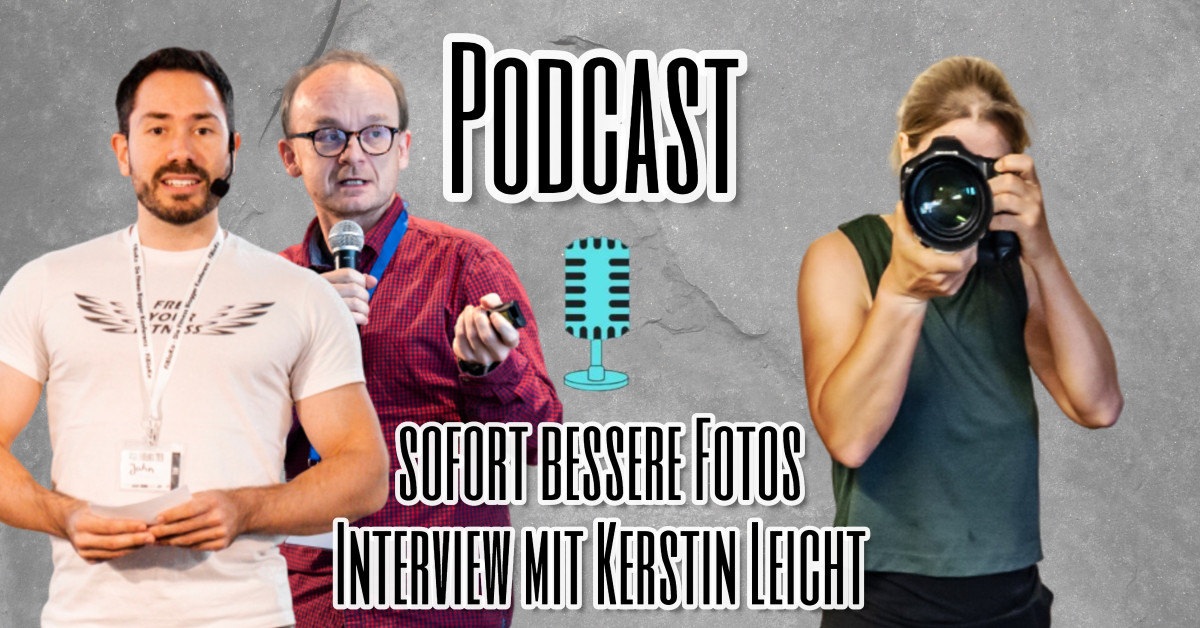 sofort bessere Fotos - Interview mit Kerstin Leicht